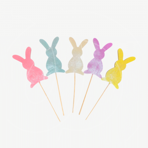 Фигурка из шоколадной глазури "Кролик" 5 шт ГП2523, ГФ8М251377