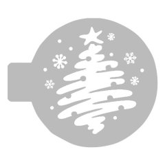 Трафарет кулинарный "Новогодняя Ёлочка" КФНГ-20