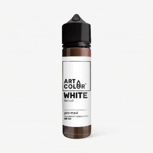 Краситель пищевой гелевый водорастворимый Art Color "Pro Белый" 60 мл 