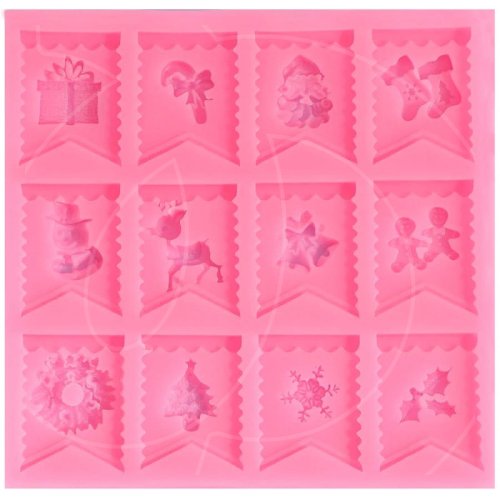 Молд силиконовый Новогодняя гирлянда 6887499