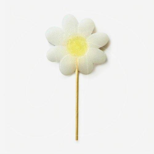 Леденец из изомальта "Цветок белый" 19 г ЛД1 