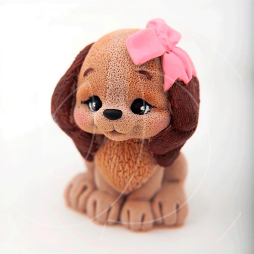 Фигурка из шоколадной глазури "Собачка" 