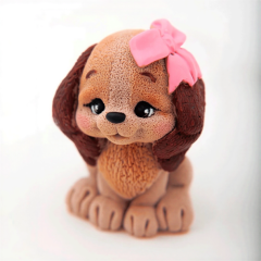 Фигурка из шоколадной глазури "Собачка" 