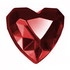 Форма поликарбонатная Martellato MA1993 "Алмазное сердце" 24 шт MA1993