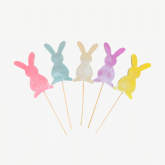 Фигурка из шоколадной глазури "Кролик" 5 шт ГП2523, ГФ8М251377