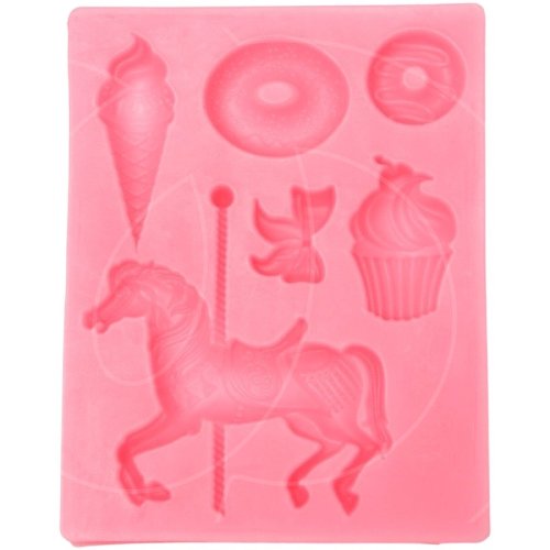 Молд силиконовый "Карусель-лошадка" 6887460