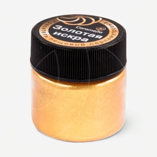 Блеск пищевой Caramella "Золотая искра" 5 г 250703