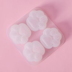 Форма силиконовая "Лапки" 4 шт 7393539