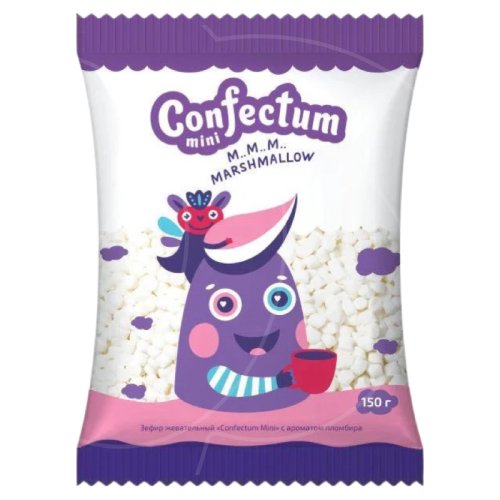 Маршмеллоу Сonfectum "Белые мини" 150 г 