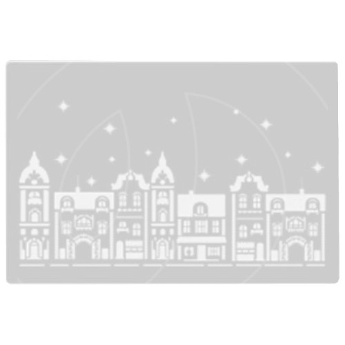 Трафарет кулинарный "Зимний город" ТСКнг-01