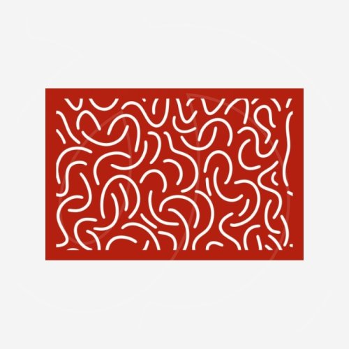 Трафарет кулинарный "Волны" 