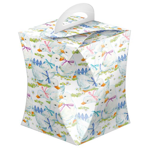 Коробка для кулича "Утята" 12,4х16 см 