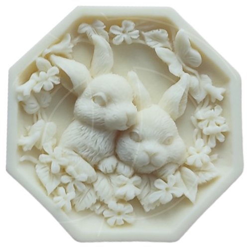 Молд силиконовый "Зайчики" 1186