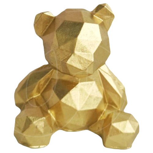 Молд силиконовый 3D "Геометрический мишка" 01711, M-1