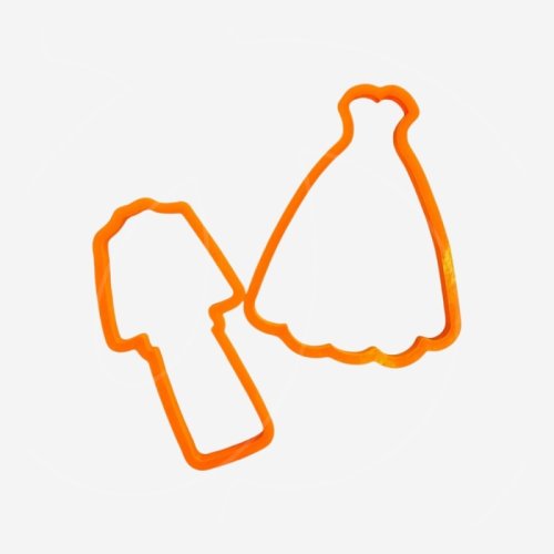 Вырубка пластиковая LUBIMOVA "Свадебный" 