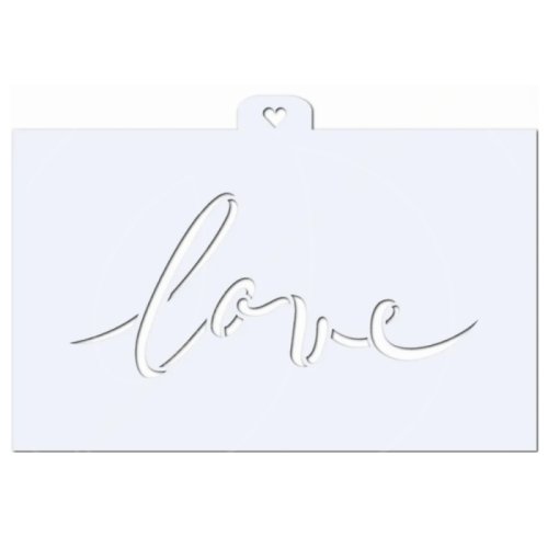 Трафарет кулинарный LUBIMOVA "Love" 