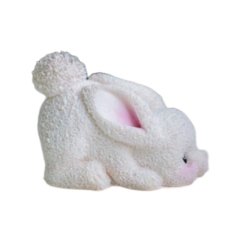 Фигурка из шоколадной глазури Зайка хвостик кверху ГФ043, ГФ043/1