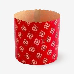 Форма для кулича "Клевер красный" D110 H85 1 шт PA11085RR