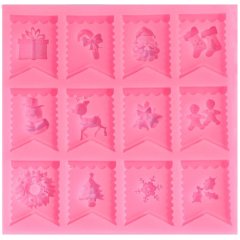 Молд силиконовый Новогодняя гирлянда 6887499