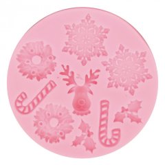 Молд силиконовый "Новогодний" 2389423