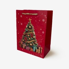 Пакет бумажный "С Новым годом! Ёлка" 9396-C-WK	