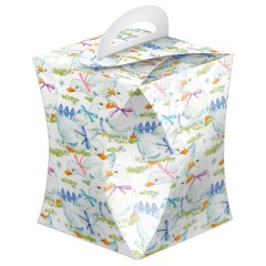 Коробка для кулича "Утята" 12,4х16 см 