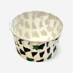 Капсула бумажная с ламинацией "Ёлочки" D50 H40 10 шт 