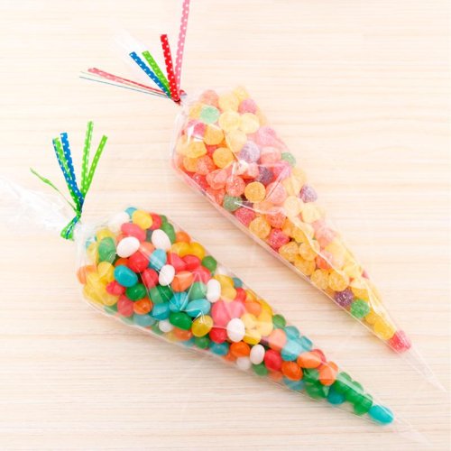 Пакетик прозрачный треугольный 13х25 см 10 шт 28367, Пак-8